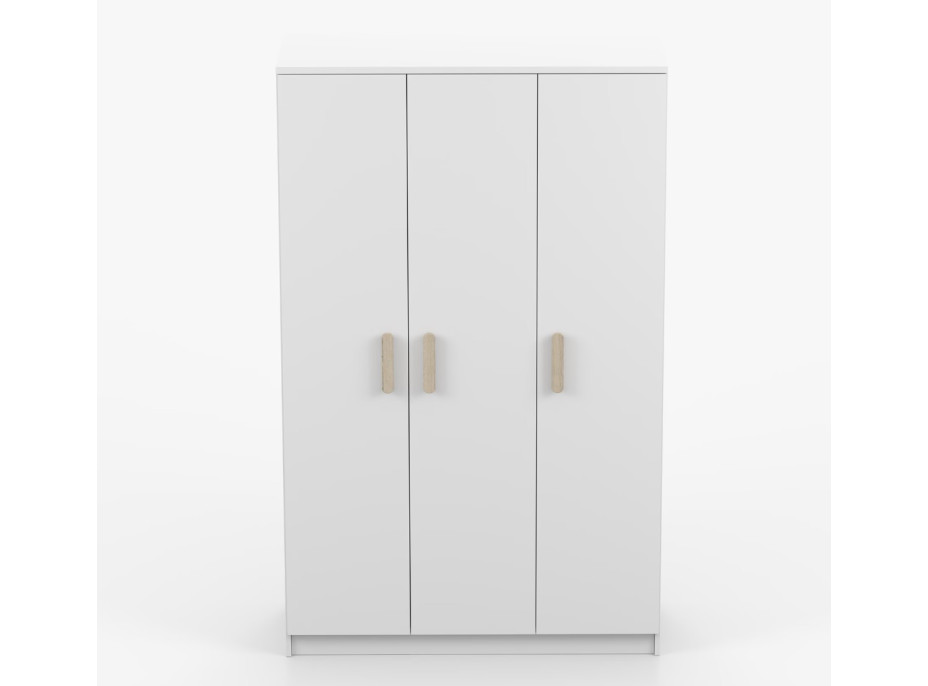 Šatníková skriňa SMYK 120 - biela (viac variant)