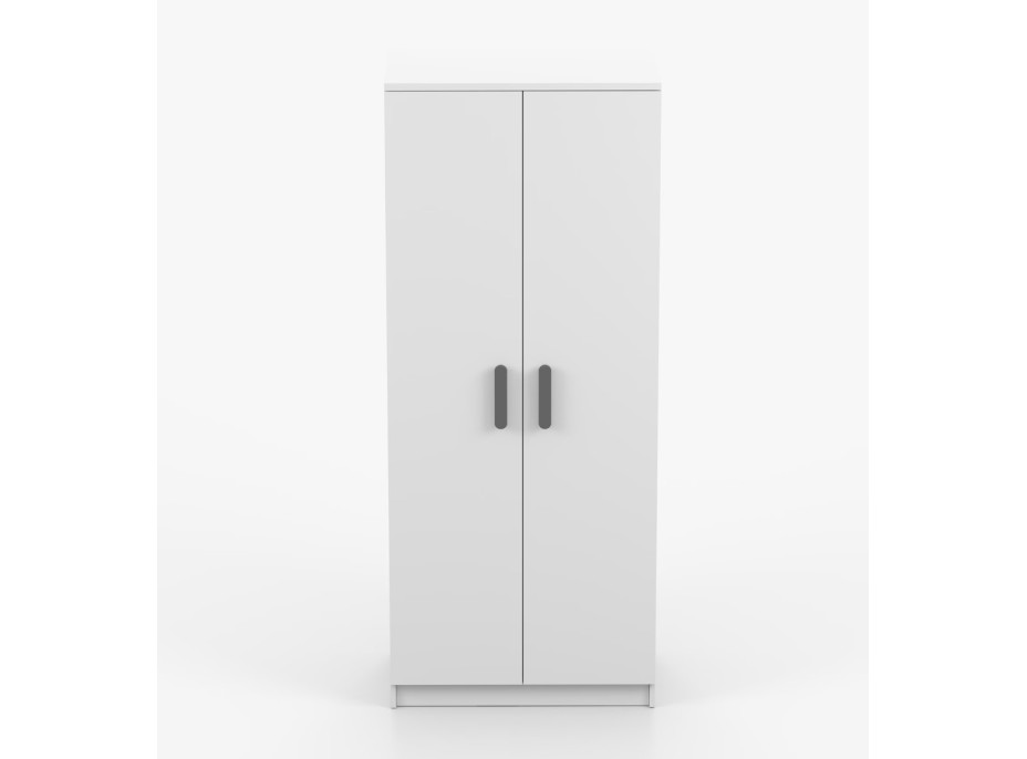 Šatníková skriňa SMYK 80 - biela (viac variant)
