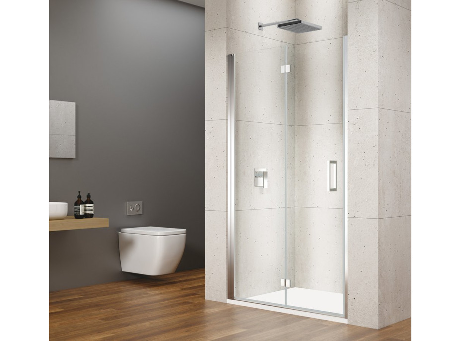 Gelco LORO sprchové dvere skladacie 1000mm, číre sklo GN4510