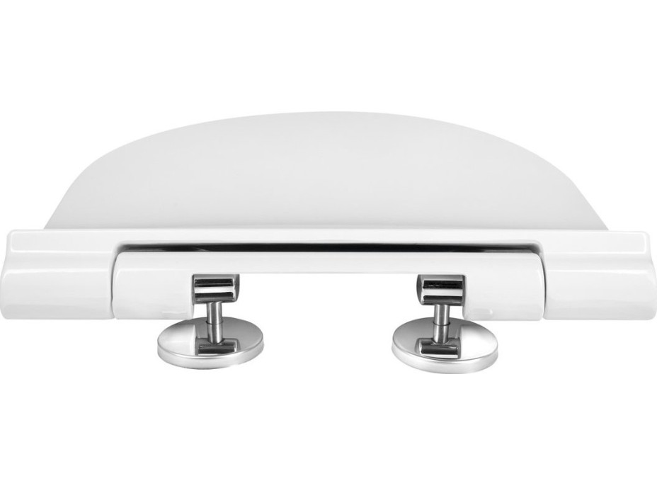 Isvea ABSOLUTE WC sedátko, Soft Close, Easy Take, biela 40R10200I