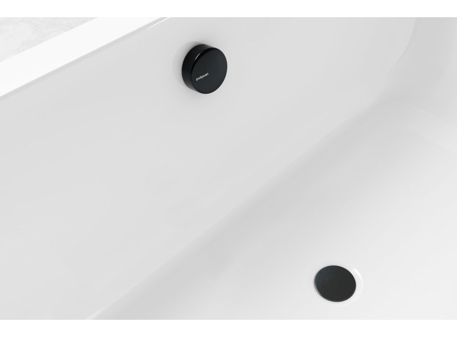 Polysan Vaňová súprava, bovden, dĺžka 600mm, zátka 72mm, gun metal 71850.60