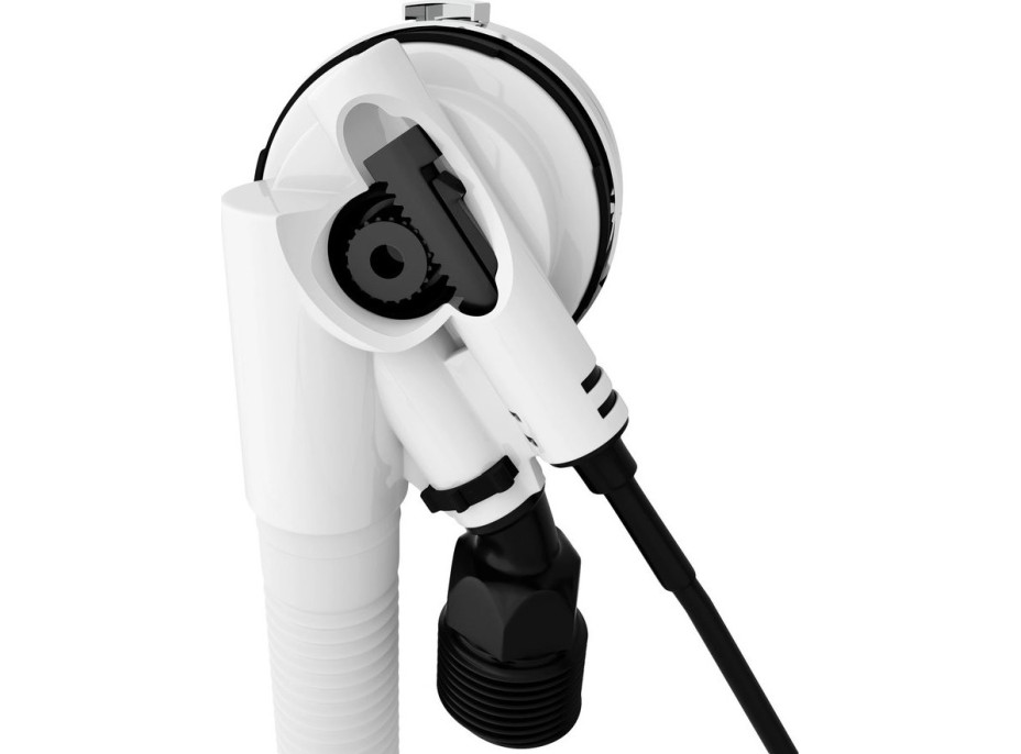 Polysan Vaňová súprava s napúšťaním, bovden, dĺžka 600mm, zátka 72mm, zlato 71851.90