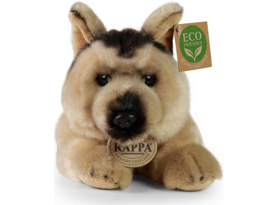 Rappa Plyšový pes nemecký ovčiak 22 cm ECO-FRIENDLY