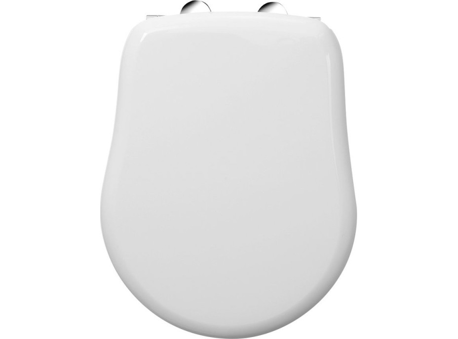 Kerasan RETRO WC sedátko, biela/chróm 109001N