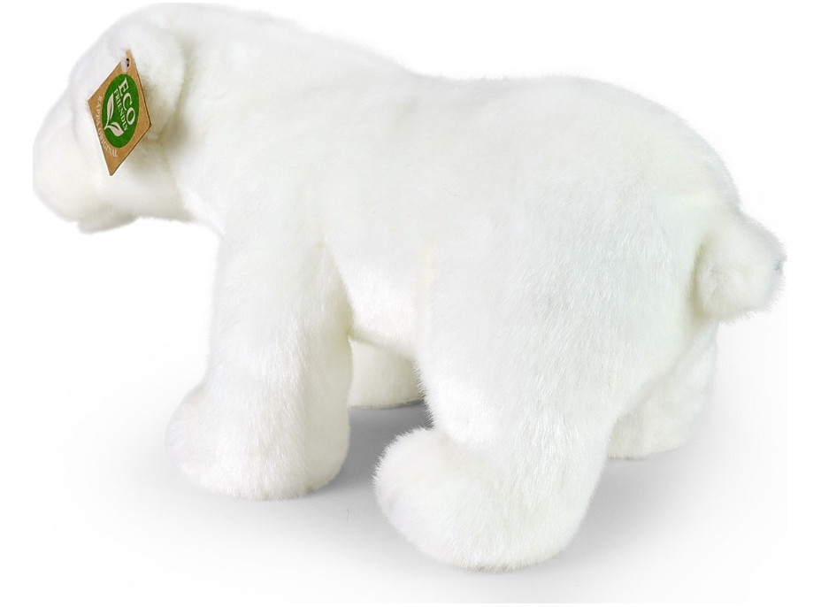 Rappa Plyšový medveď ľadový stojaci 30 cm ECO-FRIENDLY
