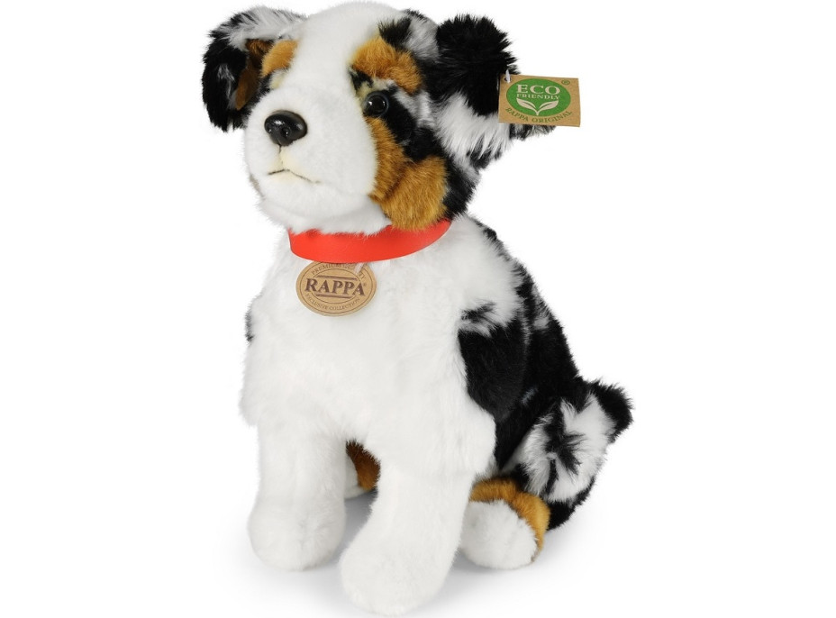Rappa Plyšový pes austrálsky ovčiak 35 cm ECO-FRIENDLY