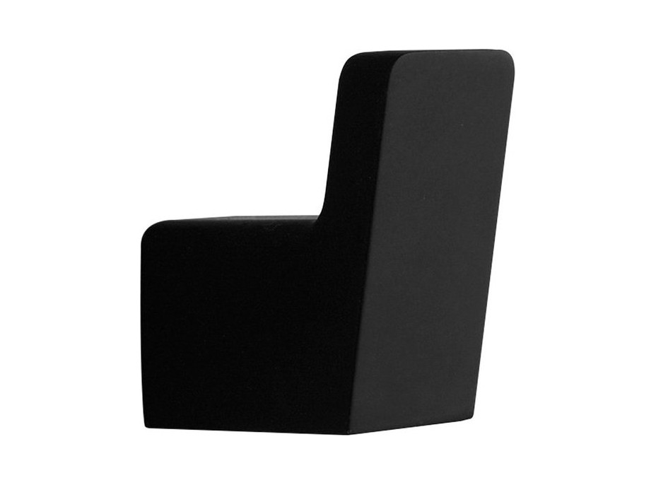 Aqualine Hranatý háčik, čierna mat UN82025B