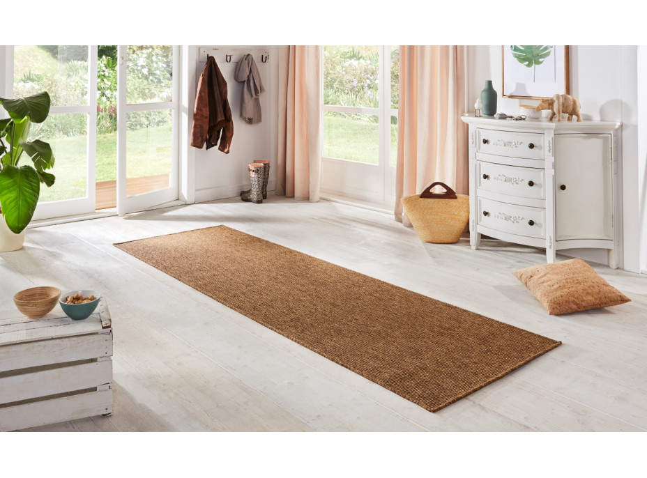 Behúň Nature 103530 Brown – na von aj na doma, 80x500 cm