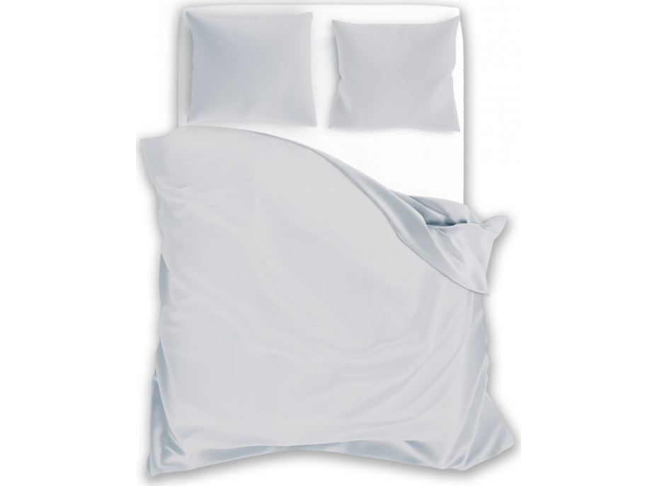 Bavlnené obliečky FASHION jednofarebné - šedé - 160x200 cm