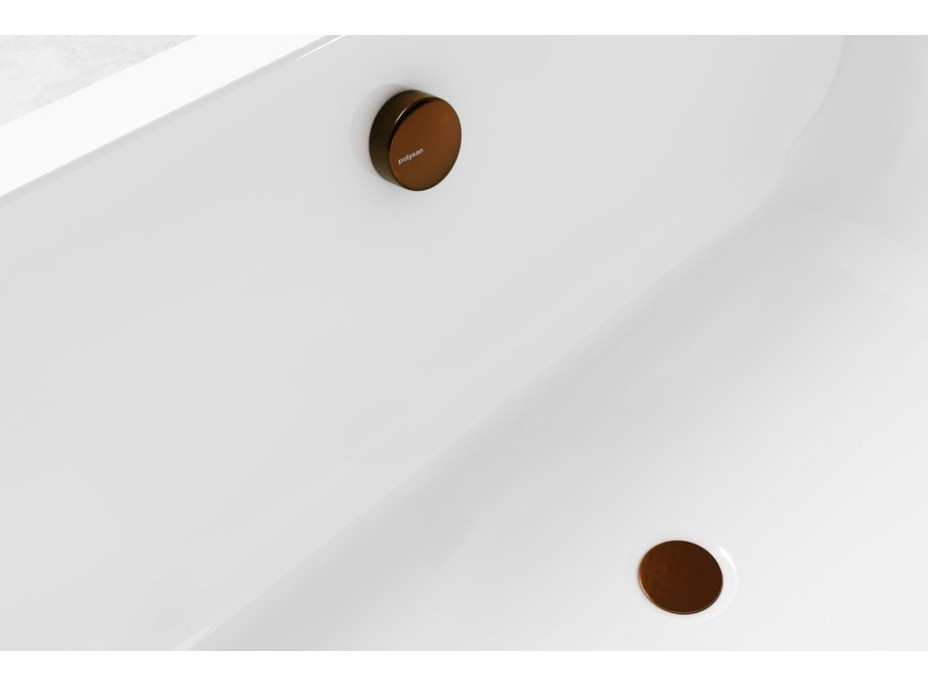 Polysan Vaňová súprava, bovden, dĺžka 600mm, zátka 72mm, meď mat 71850.70