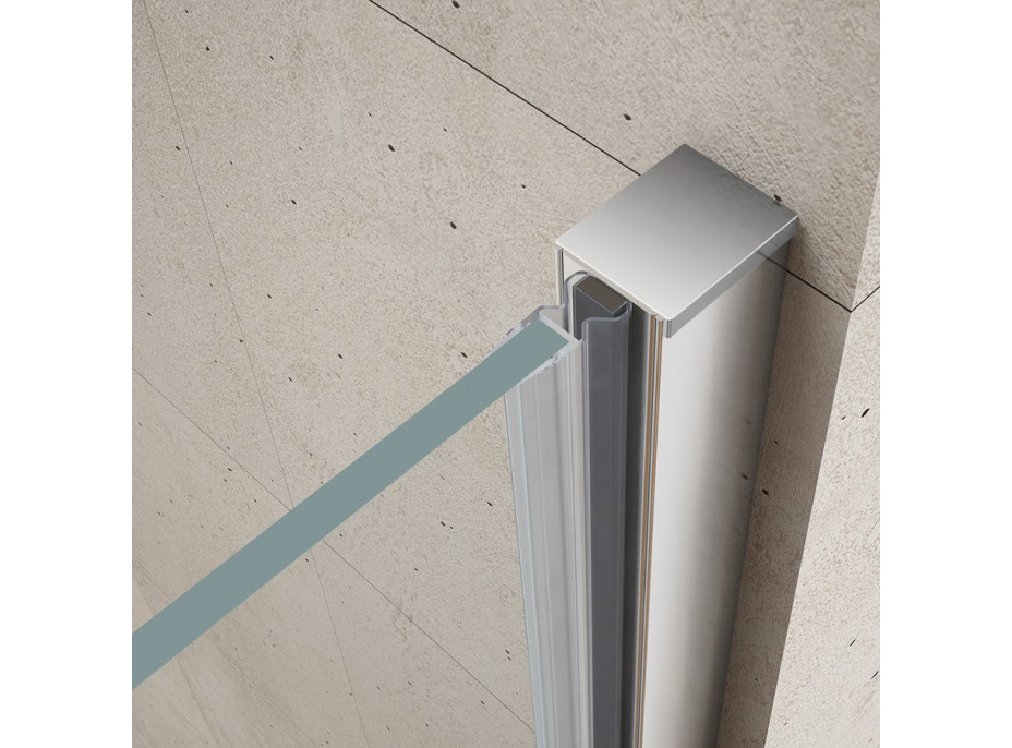 Gelco LORO sprchové dvere skladacie 1000mm, číre sklo GN4510