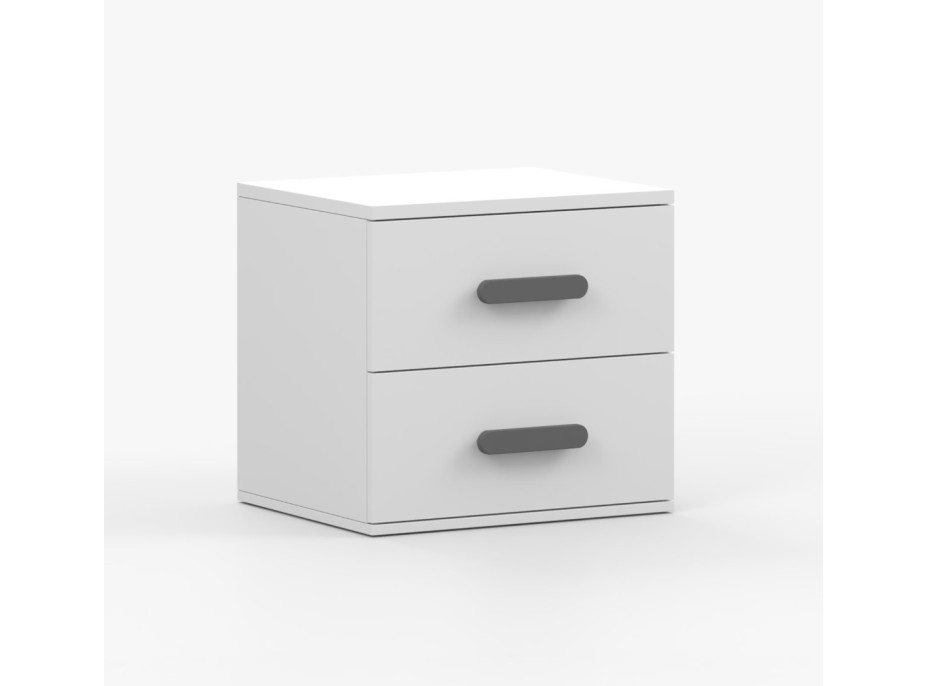Nočný stolík SMYK - biely (viac variant)