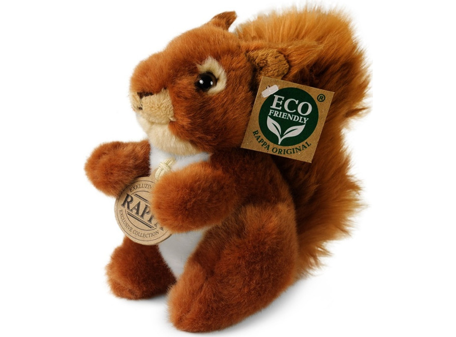 Rappa Plyšová veverička 16 cm ECO-FRIENDLY