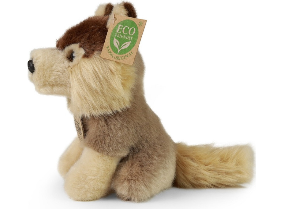 Rappa Plyšový vlk sediaci 16 cm ECO-FRIENDLY