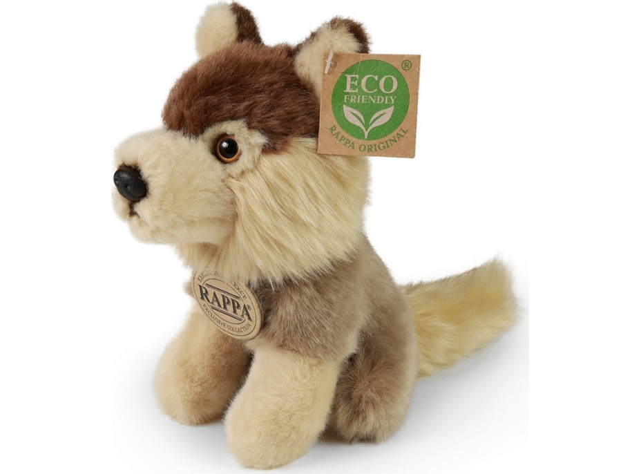 Rappa Plyšový vlk sediaci 16 cm ECO-FRIENDLY