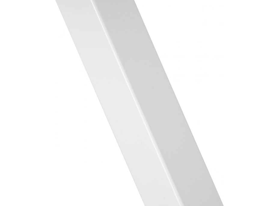 Kovová barová stolička FLINT White - biela