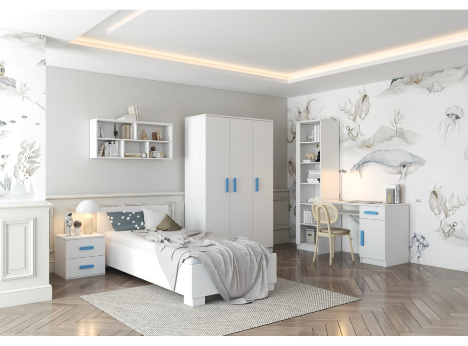 Posteľ SMYK 200x90 cm - biela