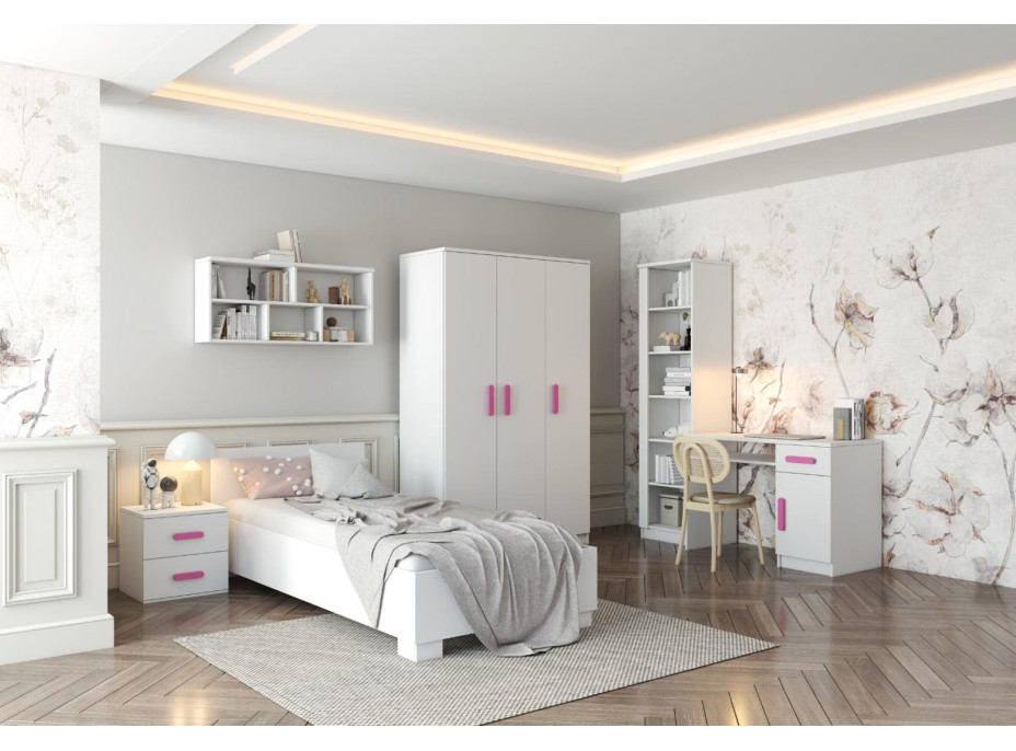 Posteľ SMYK 200x90 cm - biela