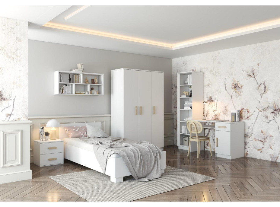 Posteľ SMYK 200x90 cm - biela