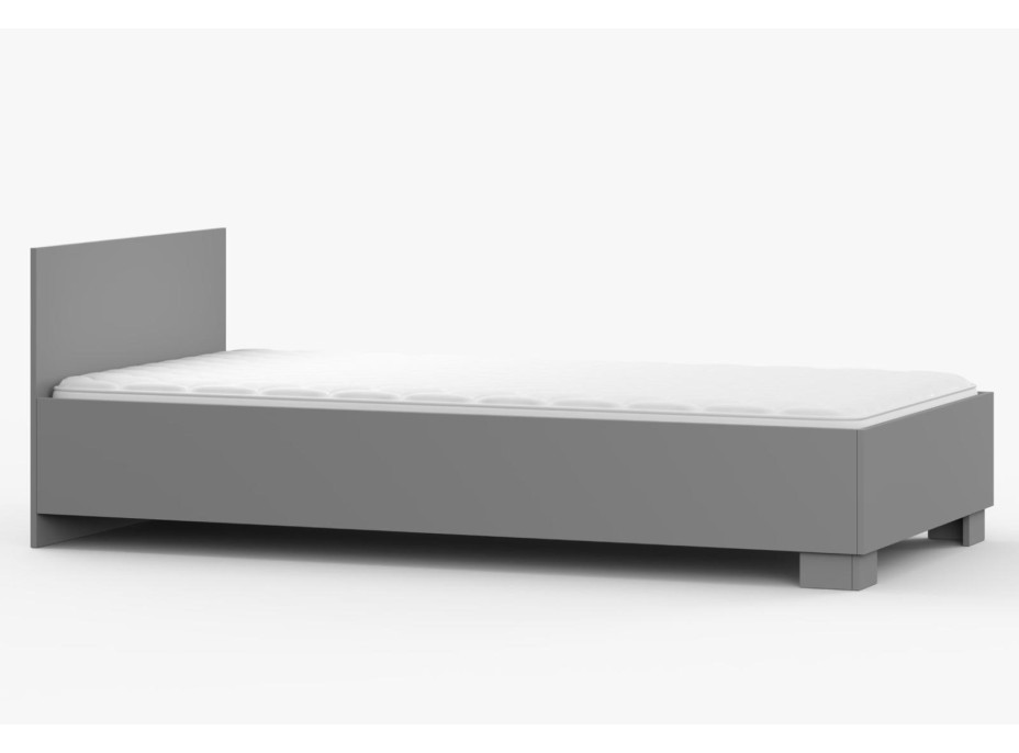Posteľ SMYK 200x90 cm - šedá