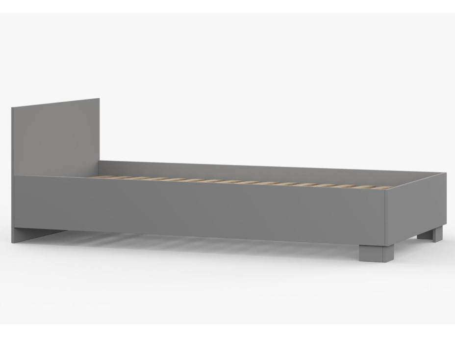 Posteľ SMYK 200x90 cm - šedá