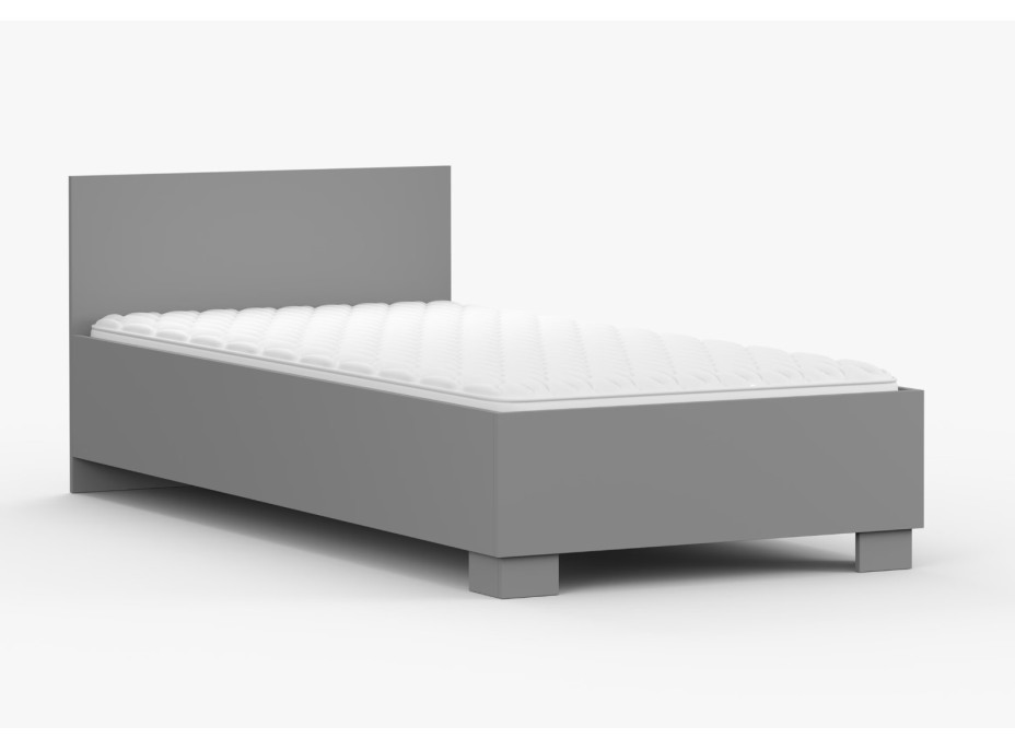 Posteľ SMYK 200x90 cm - šedá