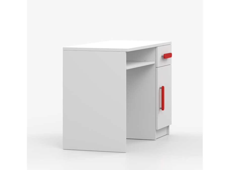 Písací stôl SMYK - biely (viac variant)