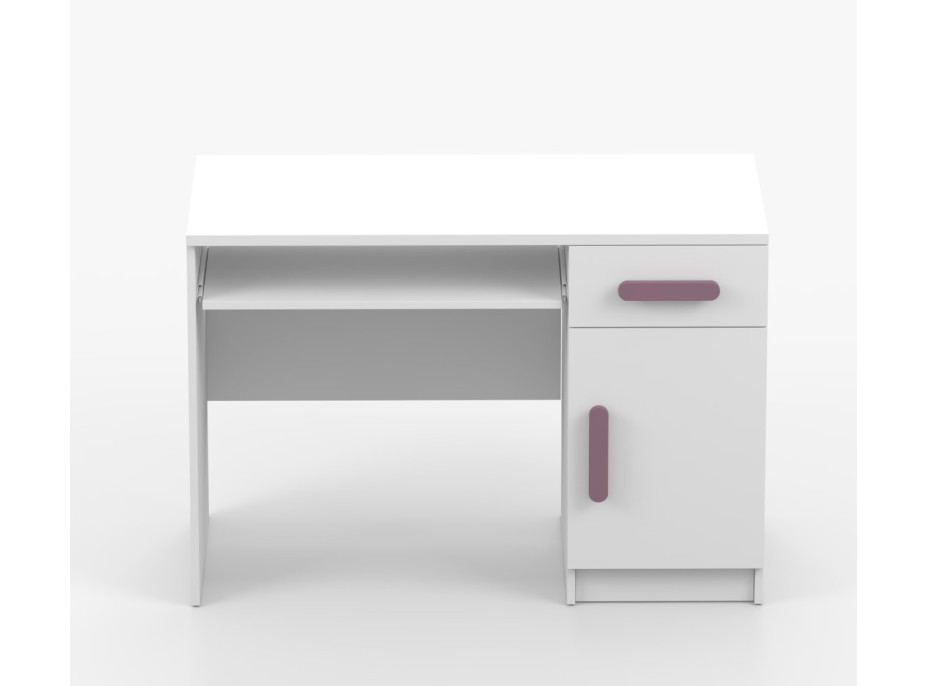 Písací stôl SMYK - biely (viac variant)