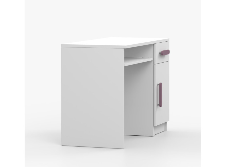 Písací stôl SMYK - biely (viac variant)