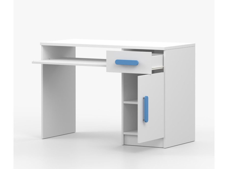 Písací stôl SMYK - biely (viac variant)