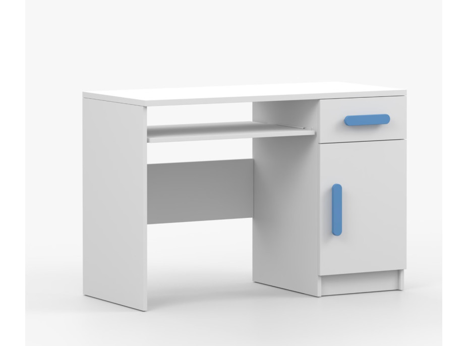 Písací stôl SMYK - biely (viac variant)