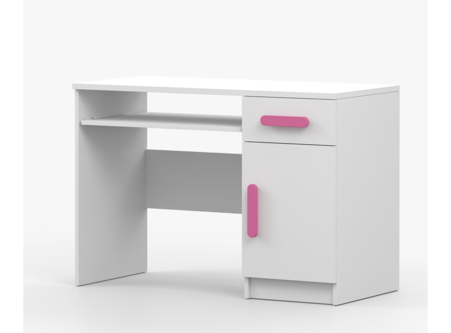 Písací stôl SMYK - biely (viac variant)