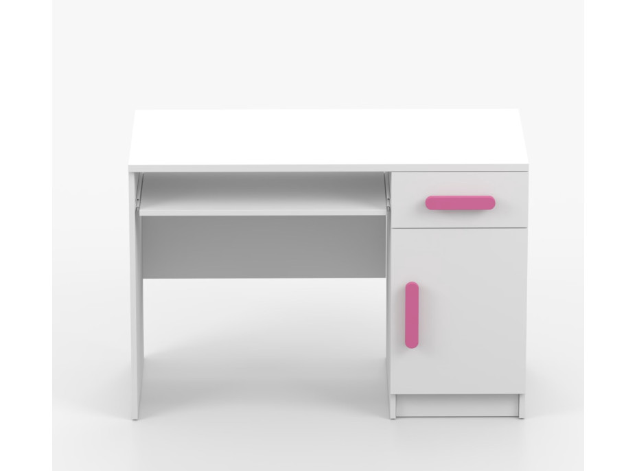 Písací stôl SMYK - biely (viac variant)