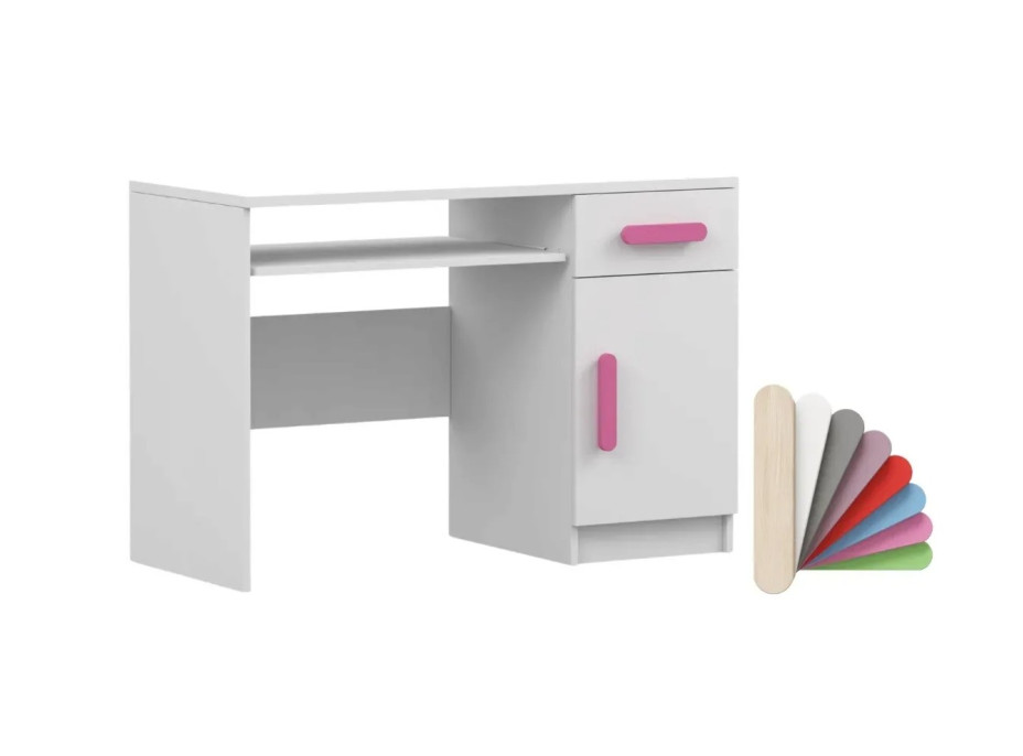 Písací stôl SMYK - biely (viac variant)