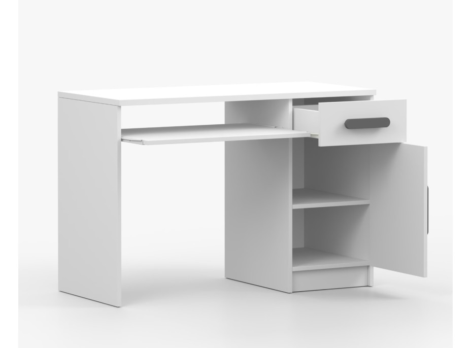 Písací stôl SMYK - biely (viac variant)