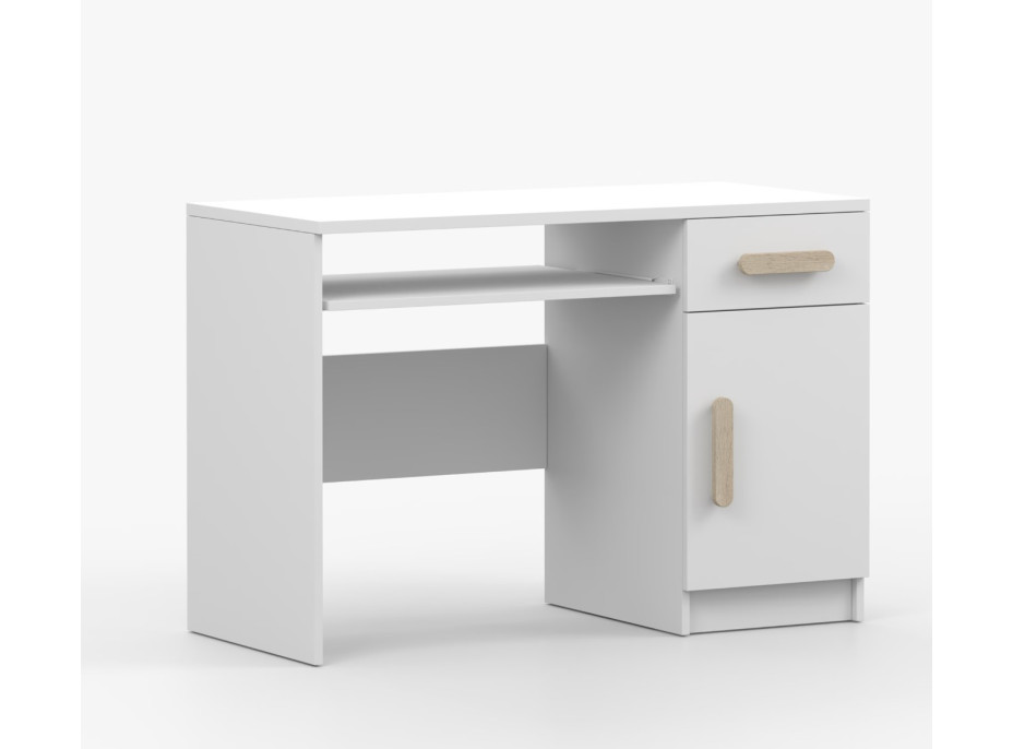 Písací stôl SMYK - biely (viac variant)