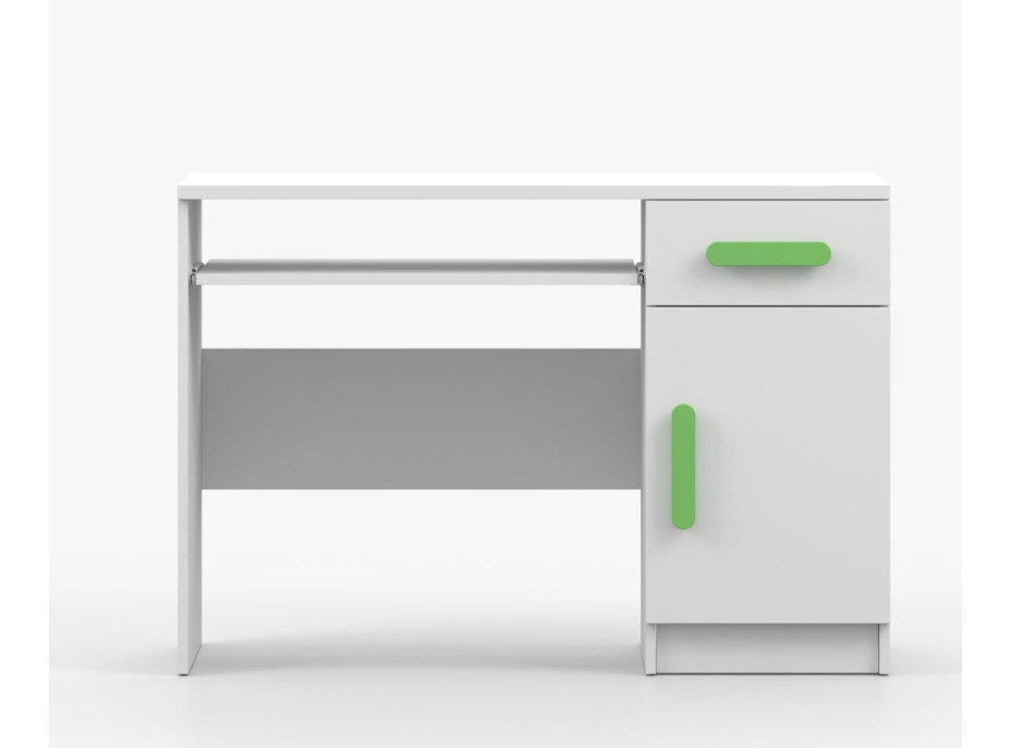 Písací stôl SMYK - biely (viac variant)