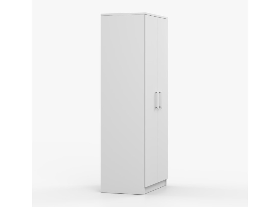 Šatníková skriňa SMYK 80 - biela (viac variant)