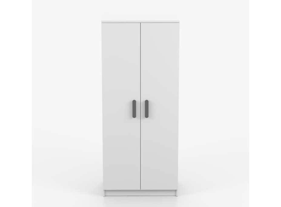 Šatníková skriňa SMYK 80 - biela (viac variant)