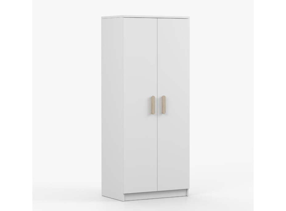 Šatníková skriňa SMYK 80 - biela (viac variant)