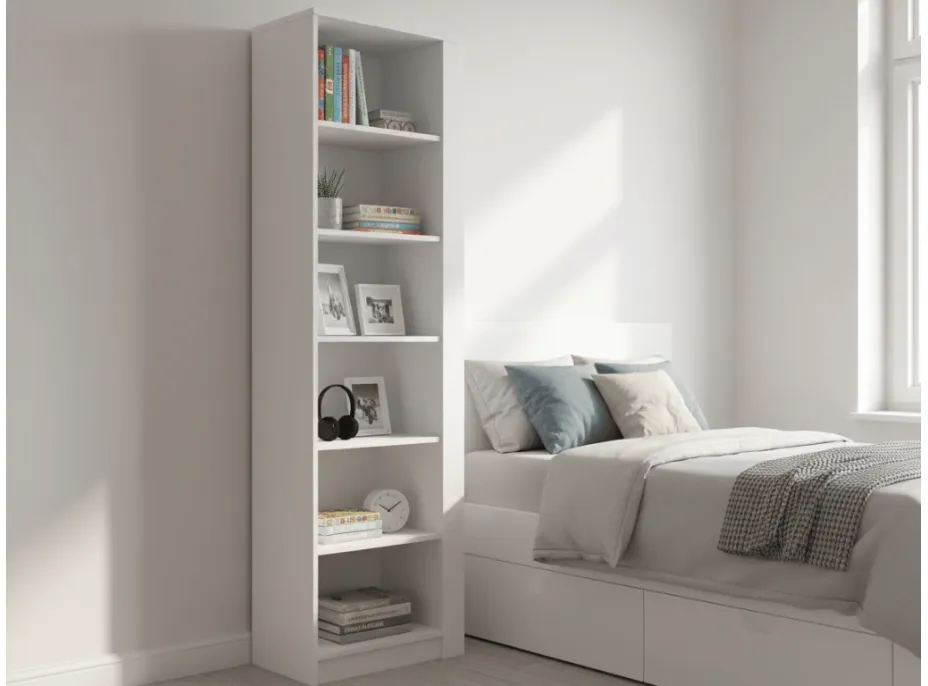 Regál ORVILLE 2 - biela