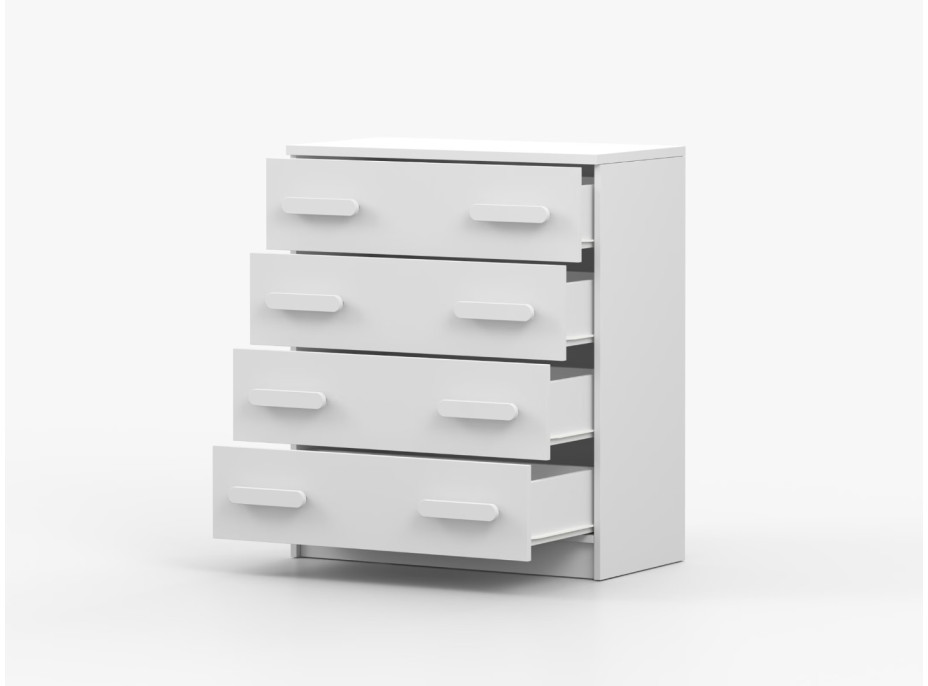 Komoda SCOUT - biela (8 variant)