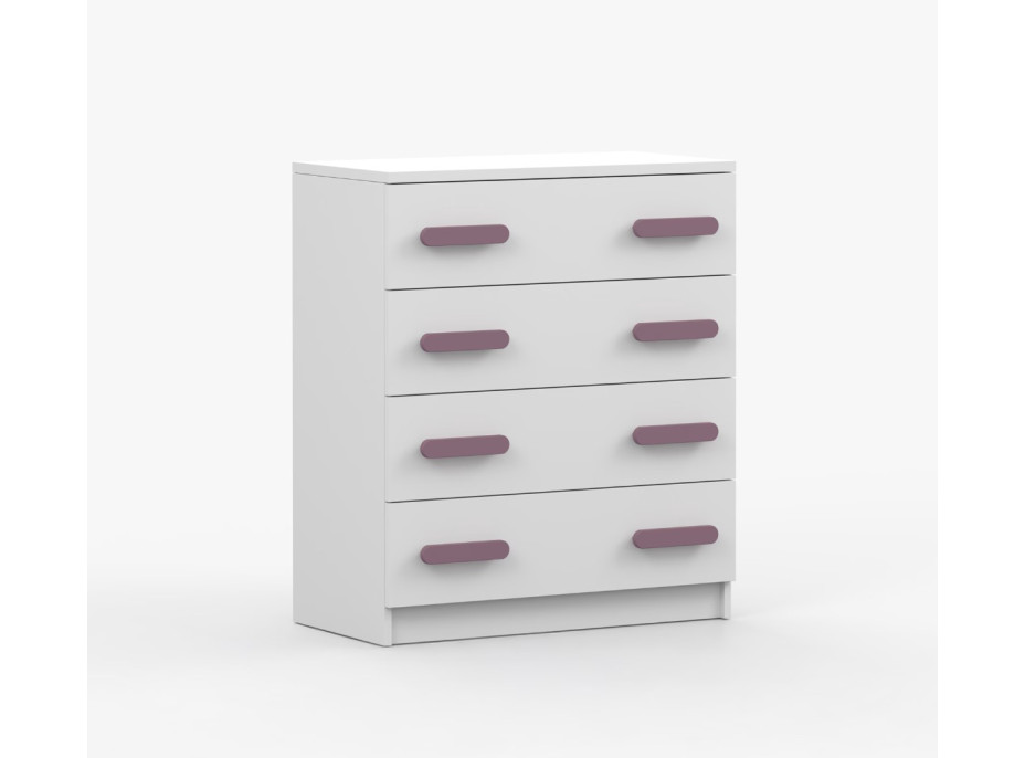 Komoda SCOUT - biela (8 variant)