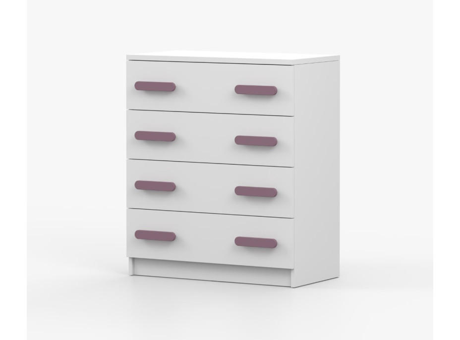 Komoda SCOUT - biela (8 variant)