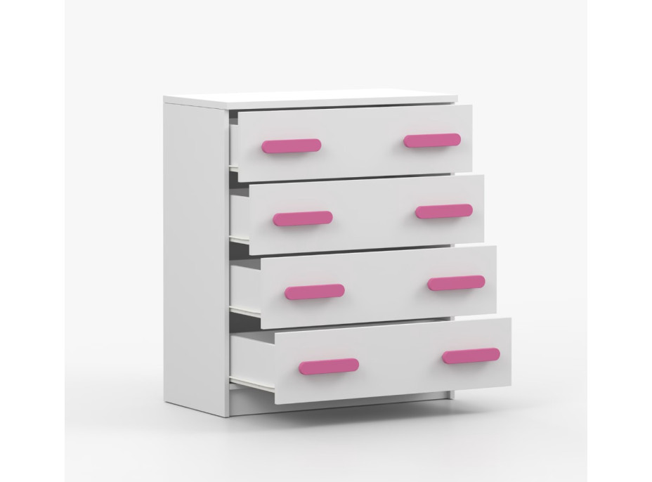 Komoda SCOUT - biela (viac variant)