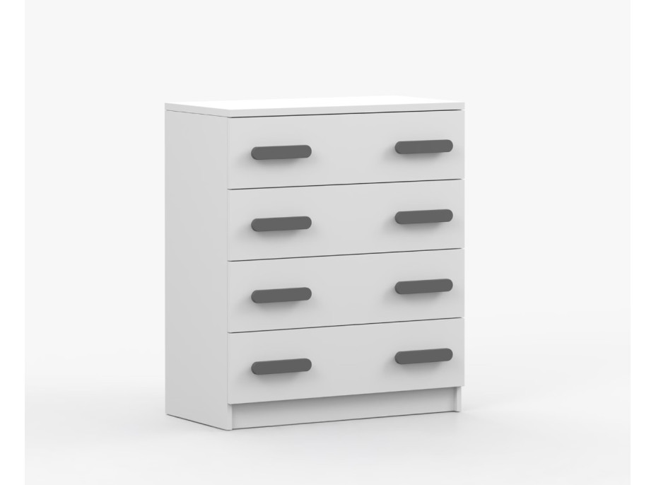 Komoda SCOUT - biela (8 variant)