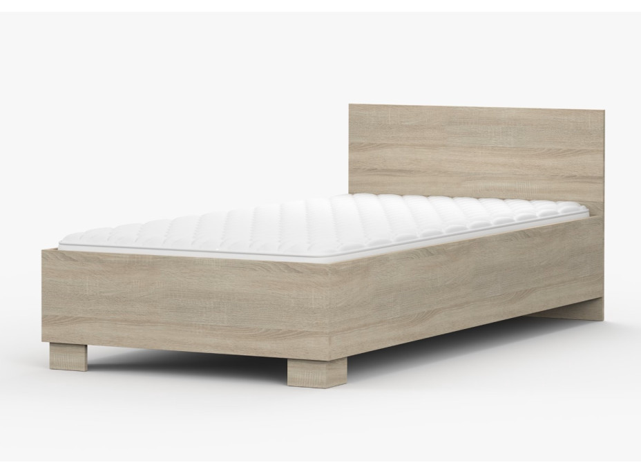 Posteľ SMYK 200x90 cm - dub sonoma