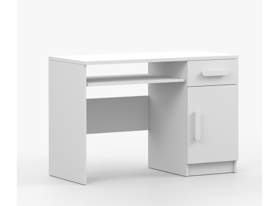 Písací stôl SCOUT - biely (8 variant)
