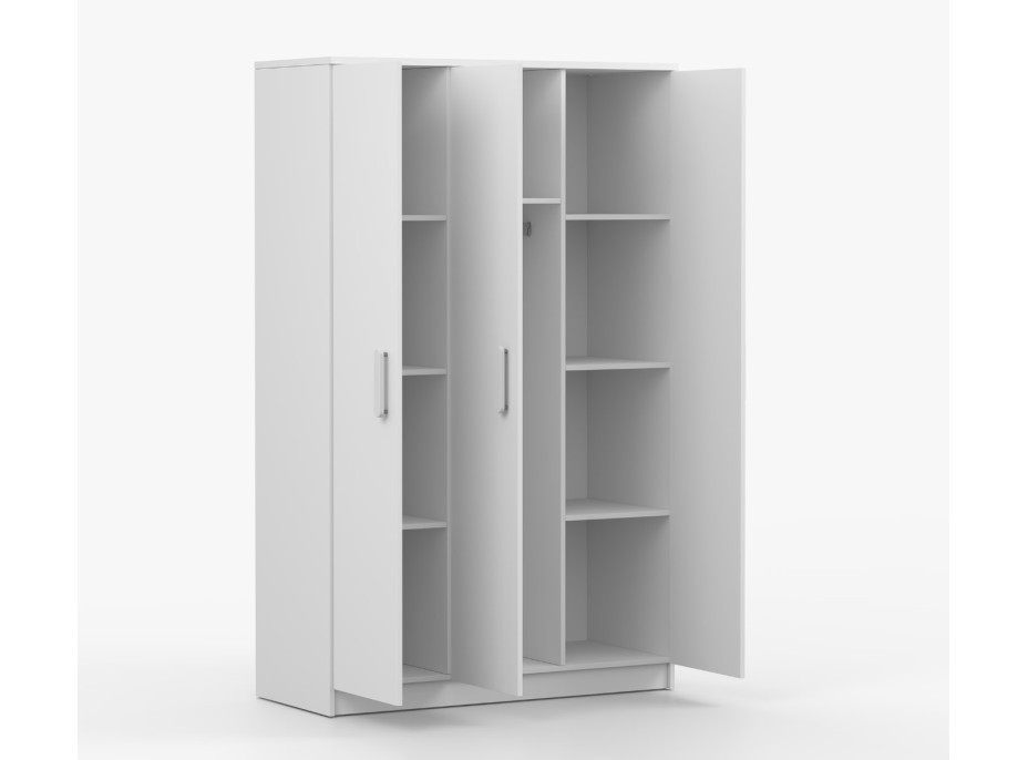 Šatní skříň SCOUT 2 - bílá (8 variant)
