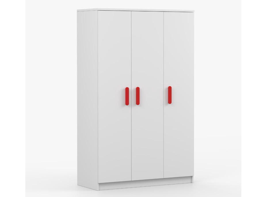 Šatní skříň SCOUT 2 - bílá (8 variant)
